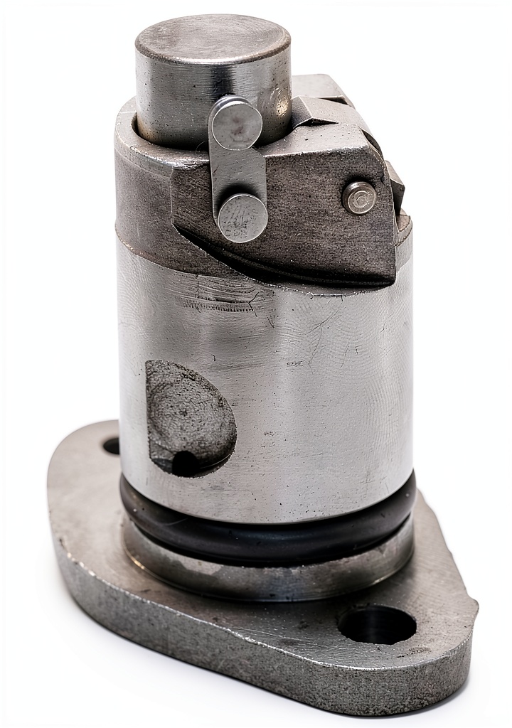 Installing Cloyes Timing Damper Auto Part on a garage workbench