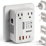 DOACE 350W Voltage Converter Travel Adapter-0