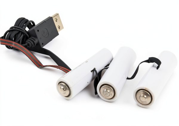 USB Battery Converter Kurt S Adler Plastic Copper 3 AA Equivalent-2