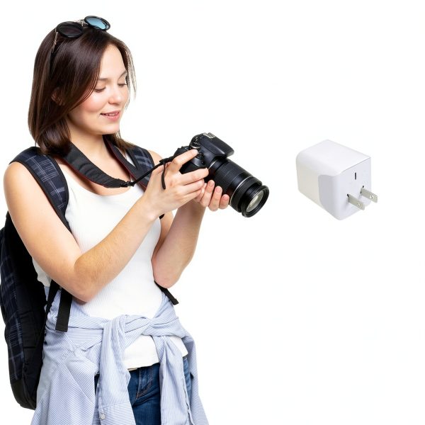 Universal Travel Adapter 3-in-1 USB Dual Plug by Paul Zeng Model CTU-6-4