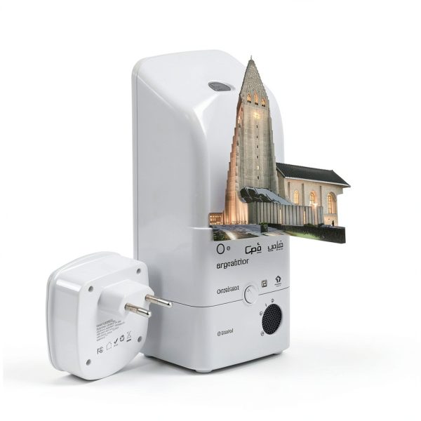 TESSAN US to Europe Plug Adapter 4-in-1 with 2 USB Ports TS-WM02-EU-1