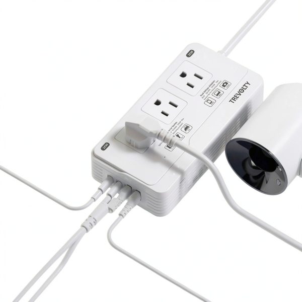 TREVOLTY 2000W 7-in-1 Travel Converter 220V to 110V with USB-C/A-1