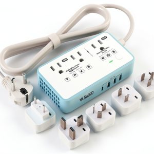 VASAIKO 2000W US to EU Voltage Converter with 7-in-1 Travel Adapter-0