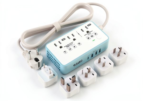 VASAIKO 2000W US to EU Voltage Converter with 7-in-1 Travel Adapter-0