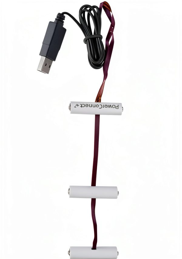 USB Power Converter by Kurt S Adler Plastic Copper Mini 3 AAA-1