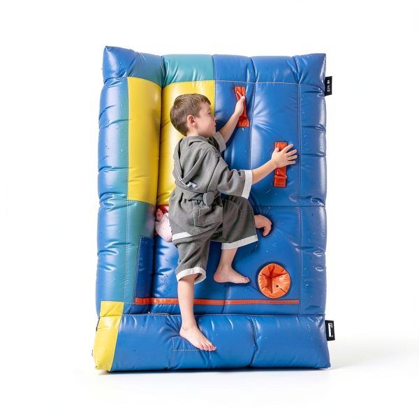 Inflatable Bounce House WELLFUNTIME Triple Slide Park with Dartboard-3