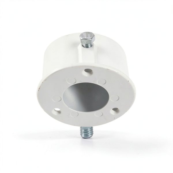 Blue Wave Aluminum Deck Flanges for Pool Ladder Pair NE1228PR White-4