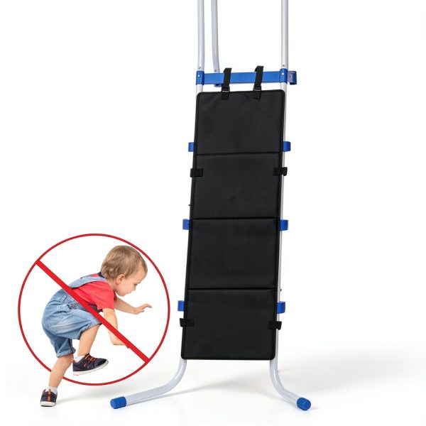 Adnee 600D Oxford Cloth Pool Ladder Protector Cover, 47.5''x16''Pool Step Guards,Swimming Pool Child Saver to Prevent Kids from Climbing,Falling,Drowning﻿ and Bunk Bed Ladders Protection ﻿-5