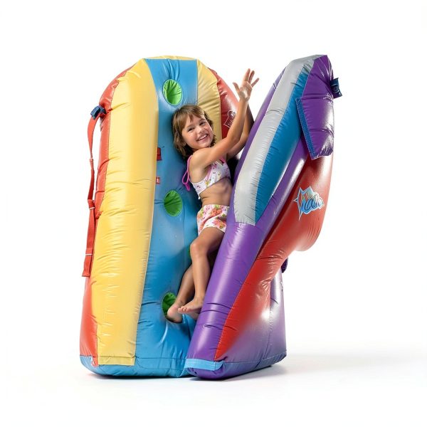ACTION AIR Inflatable Water Slide Red Shark Bounce House Thick-2