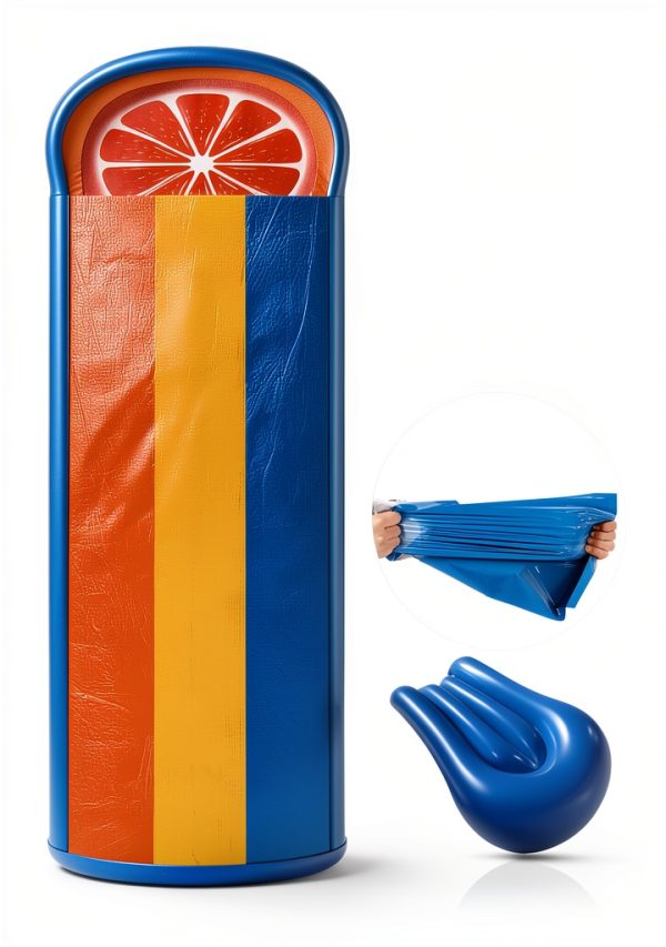 Water Slide 22.5ft JOYHAPISTAR Slip and Slide with 3 Bodyboards-2