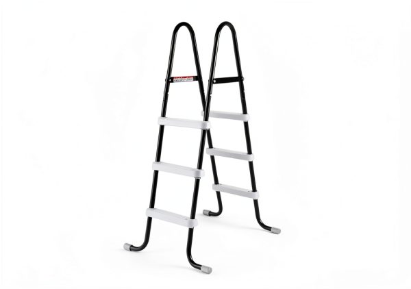 Intex Above Ground Steel Frame Swimming Pool Ladder for 42-in. Wall Height Pools-3