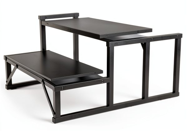 Hot Tub Step 500LBS Capacity 2-Step Black Spa Ladder by Talustool-4