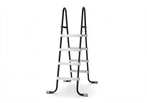 Intex Steel Frame Above Ground Pool Ladder 48" 300 lb Anti Slip-3