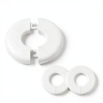 Pool Ladder Escutcheon Plates BOYAODUXUE ABS Rings for 2" & 4" Tubing-0