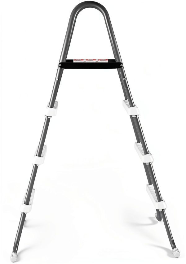 Intex Above Ground Steel Frame Swimming Pool Ladder for 42-in. Wall Height Pools-4
